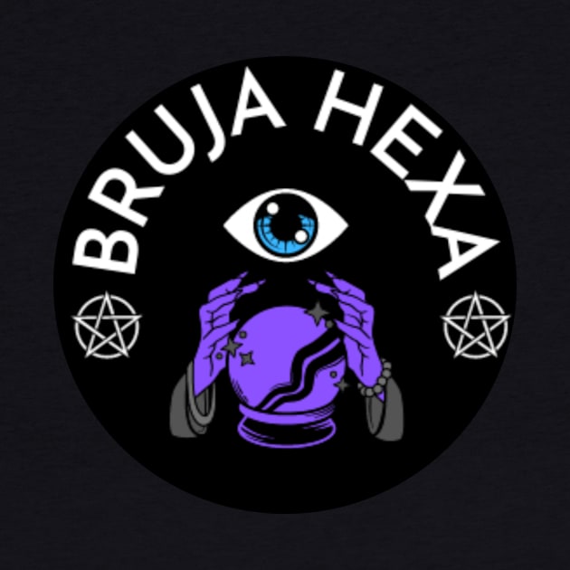 Bruja Hexa Logo by Bruja Hexa's Witchy Shop